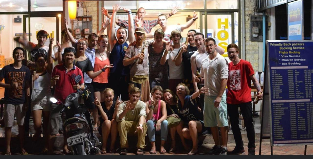 Lucky Backpacker Hostel Vientiane Exteriör bild